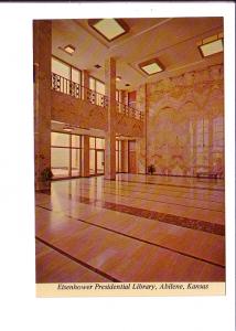  Eisenhower Presidential Library, Lobby Interior, Abilene, Kansas, Don Richards