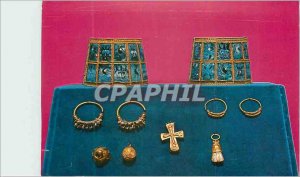 Postcard Modern Thessaloniki Archeological Museum Byzantine Art Arm Band Gold...