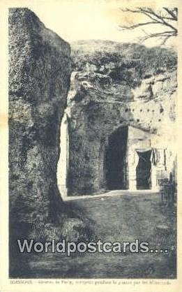 Grotttes de Pasly Soissons, France, Carte, Unused 