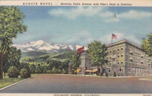 Colorado Colorado Springs Acacia Hotel Curteich