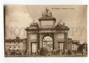 3089207 SPAIN Madrid Puerta del Toledo Vintage PC