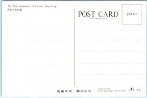 Postcard - The New Appearance of Central - Hong Kong, China