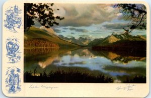 Postcard - Lake Maligne - Canada