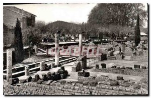 Old Postcard Vaison La Romaine House of Messii