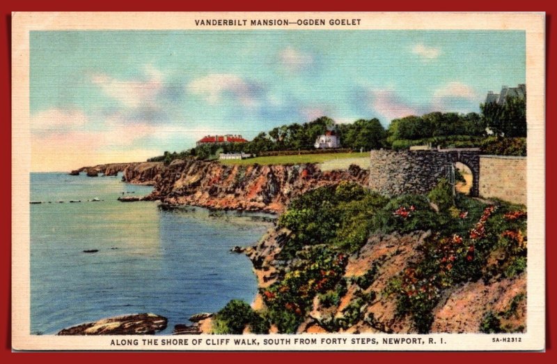 Rhode Island, Newport - Vanderbilt Mansion  - [RI-184]
