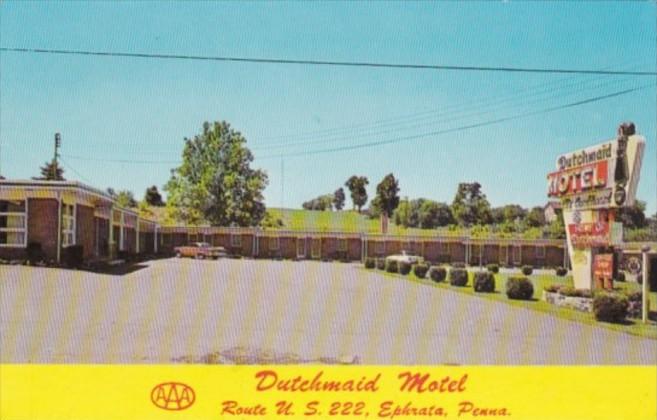 Pennsylvania Ephrata The Dutchmaid Motel