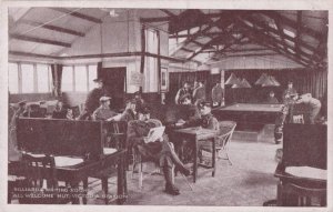 Army Military Billiard Writing Room Victoria Station Old YMCA Series Postcard