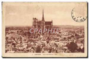 Old Postcard Amiens Vue Generale