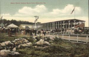 Waterville ME Grand Stand of Fair c1910 Postcard