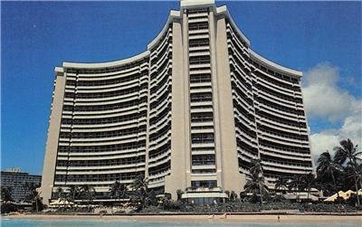 SHERATON WAIKIKI HOTEL Waikiki Beach, Hawaii c1970s Vintage Postcard