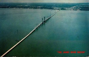 Virginia Newport News The James River Bridge