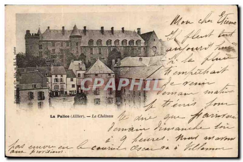 Palice Old Postcard The castle
