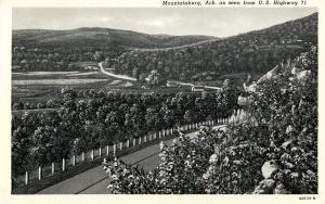 AR - Mountainburg. Bird's Eye View