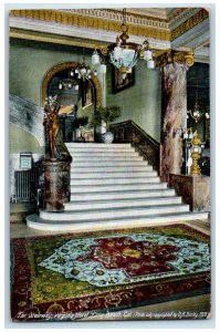 c1940s The Stairway Virginia Hotel Long Beach California CA Unposted Postcard