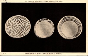 New York City American Museum Of Natural History Prehistoric Bowls From Puebl...