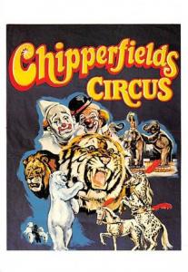 Chipperfields Circus Movie Poster Postcard