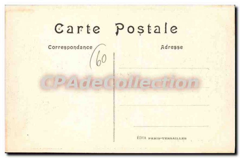 Postcard Old War 1914 Senlis House