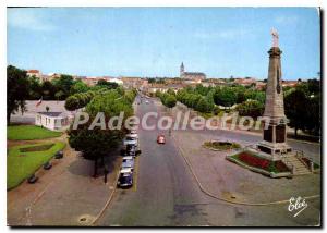 Modern Postcard Rochefort Marie Le Char War Memorial and Place