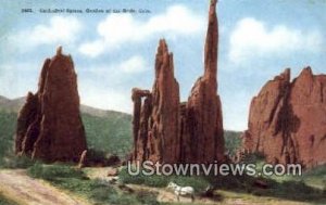 Cathedral Spires - Garden of the Gods, Colorado CO  