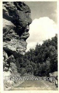 Real Photo - Great Stone Face - Great Smoky Mountains National Park, Tennessee