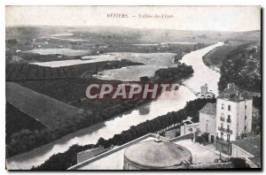 Old Postcard Beziers Vallee Orb