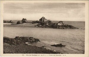 CPA ILE-de-BREHAT Pointe de Guerzido (1147498)