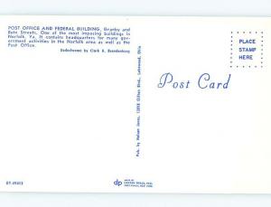 Pre-1980 POST OFFICE AND FEDERAL BUILDING Norfolk Virginia VA AF0892@