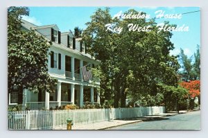 Audobon House Key West Florida FL UNP Chrome Postcard H17