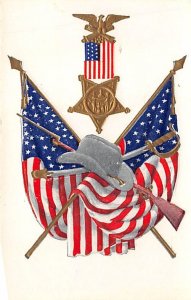 American Flag Damaged 