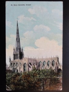 Bristol: St. Mary Redcliffe Church c1908 (PM) RAMSEY-HUNTS DUPLEX (J66)