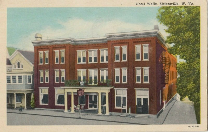 SISTERSVILLE  , West Virginia, 1910s ; Hotel Wells