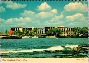 2~4X6 Postcards Kailua-Kona, HI Hawaii KING KAMEHAMEHA HOTEL & MOKUAIKAUA CHURCH