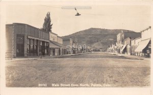 J29/ Paonia Colorado RPPC Postcard c1910 Main Street North Gayety Store 289