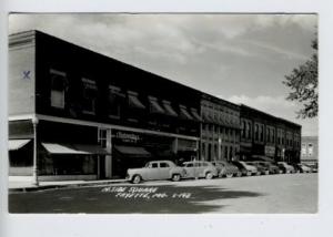 Fayette MO Street View Store Fronts Old Cars RPPC Real Photo Postcard