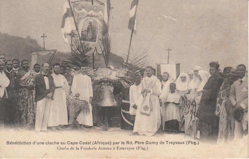 Bell benediction at Cape Coast Ghana by Pere Gumy de Treyvaux 1900s