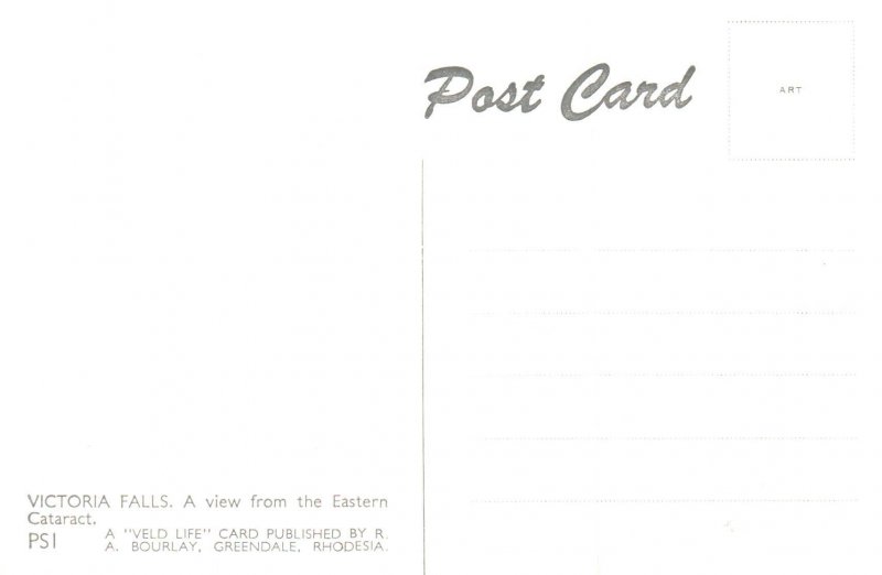 Victoria Falls,Rhodesia