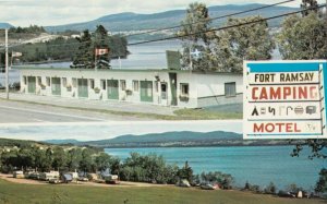 GASPE , Quebec, Canada, 1950-60s ; Fort Ramsay Motel & Camping