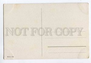 285552 HUNT Deer Forest by MULLER Mueller Vintage postcard