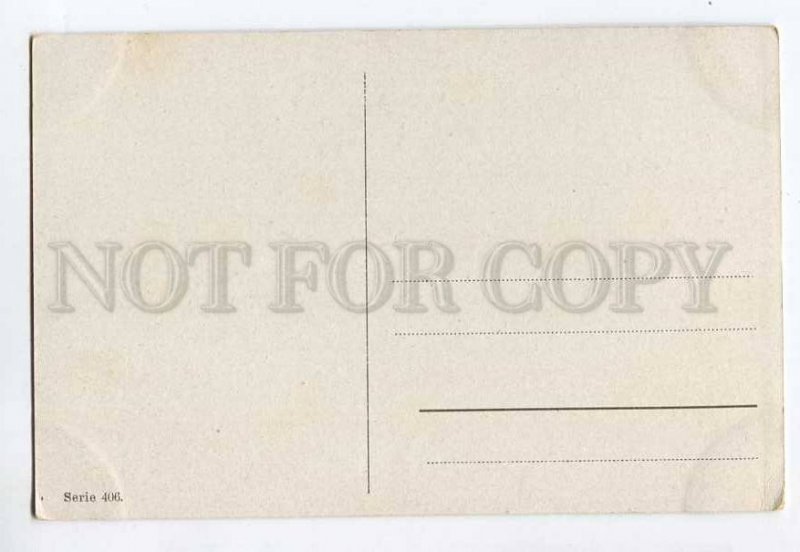 285552 HUNT Deer Forest by MULLER Mueller Vintage postcard