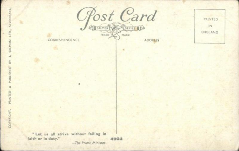 HMS Lightning Destroyer L Class British Naval Battleship Postcard