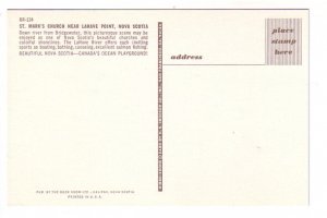 St Mark's Church, La Have Point, Bridge, Nova Scotia