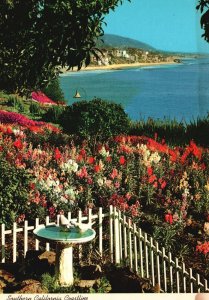 Postcard Glimpse Of The Coastline Beautiful Heisler Park Laguna Beach California