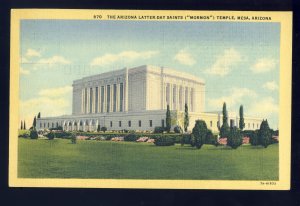 Mesa, Arizona/AZ Postcard, Arizona Latter-Day Saints Mormon Temple