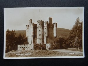 Scotland BRAEMAR CASTLE c1930's RP Postcard Valentine