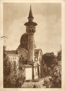 Romania Constanta mosque 1956 postcard