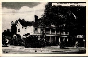 North Carolina Fayetteville Dinty Moore's Tourist Home 1948