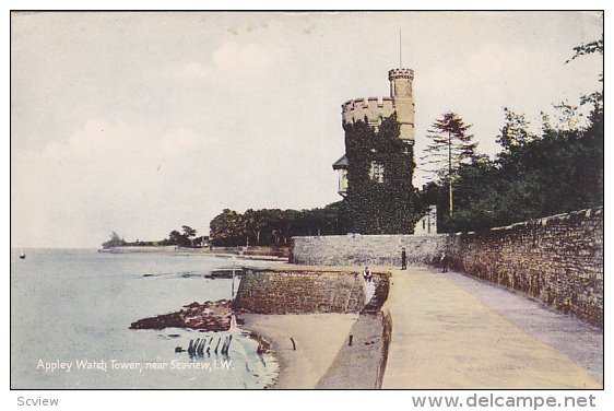 Appley Watch Tower, Near SEAVIEW, Isle Of Wight, England, UK, 1900-1910s
