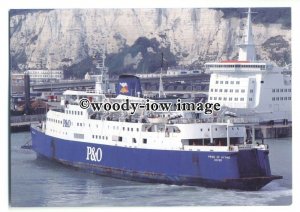 FE1135 - P&O Ferry - Pride of Hythe , built 1970 ex Free Enterprise V - postcard