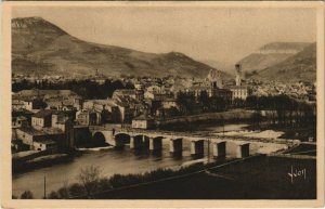 CPA MILLAU - Le tarn le pont lerouge et la ville (148104)