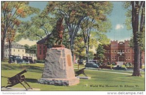Vermont St Albans World War Memorial Curteich